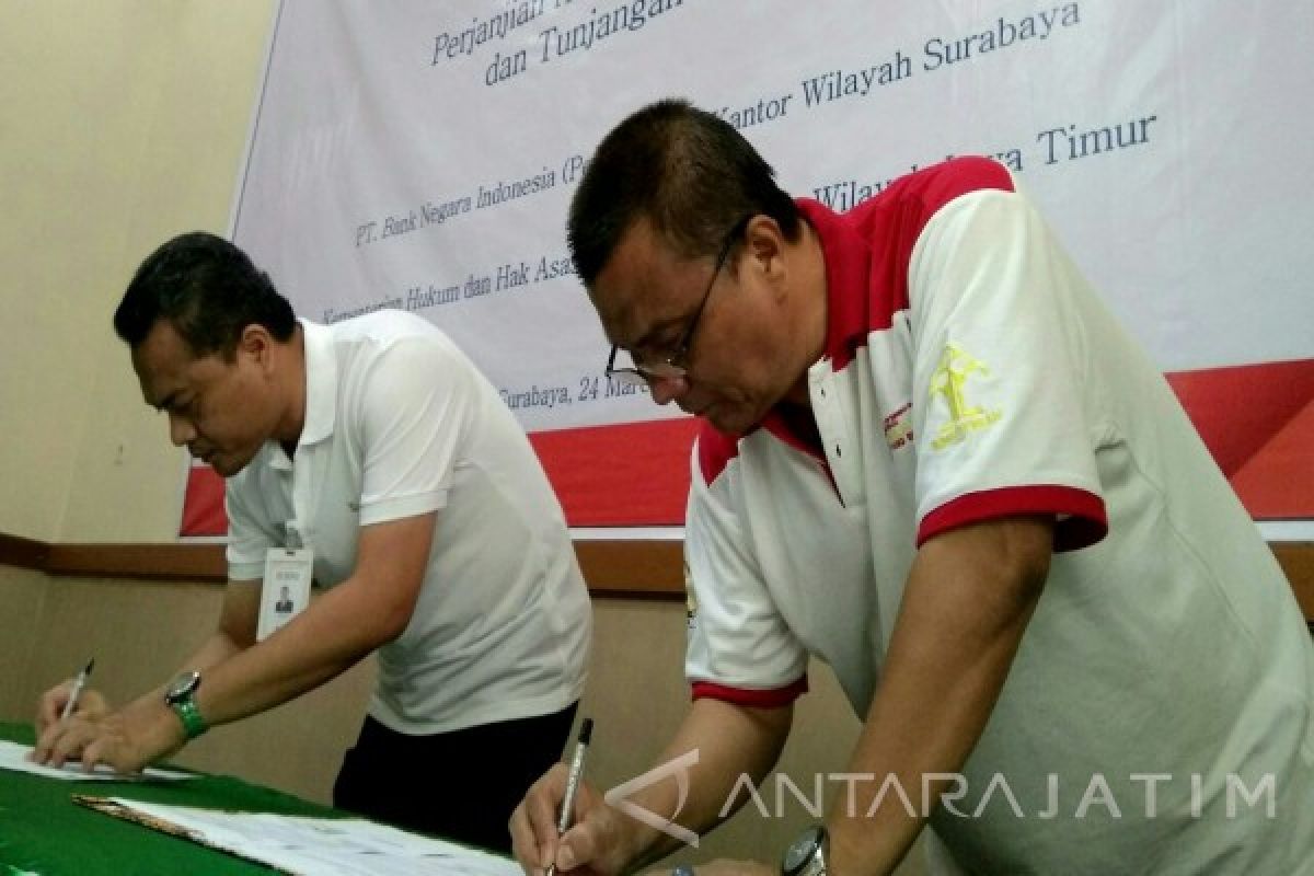 Bni Gandeng Kemenkumham Jatim Modernisasi Pembayaran Gaji Antara News