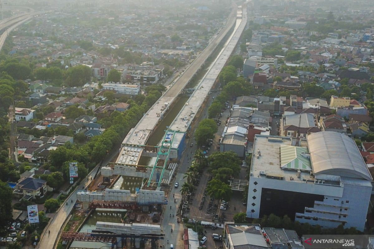 Proyek Pembangunan Tol Becakayu Seksi II A ANTARA News