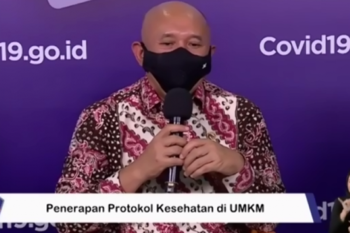 Menteri Teten Minta Umkm Jalankan Protokol Kesehatan Secara Ketat