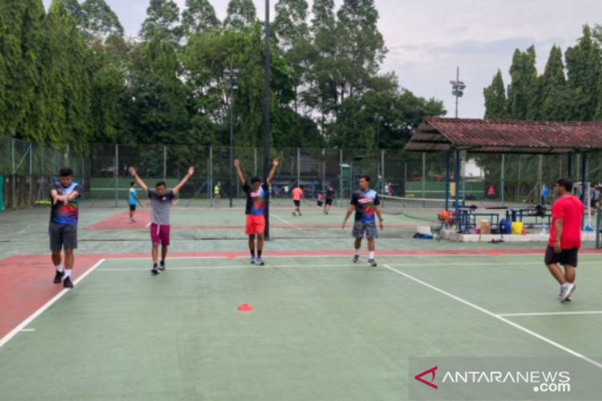 PT Timah Bantu Operasional Pelatda Atlet Tenis Babel Di Ajang PON Papua