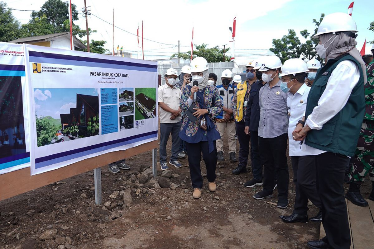 Pasar Induk Kota Batu Mulai Dibangun ANTARA News Jawa Timur