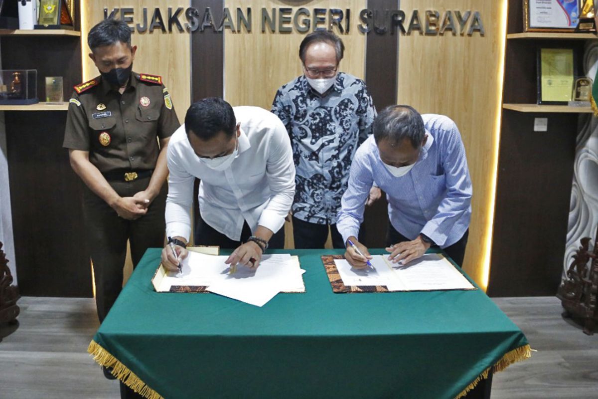 Pemkot Dan Kejari Surabaya Selamatkan Aset Senilai Rp Miliar