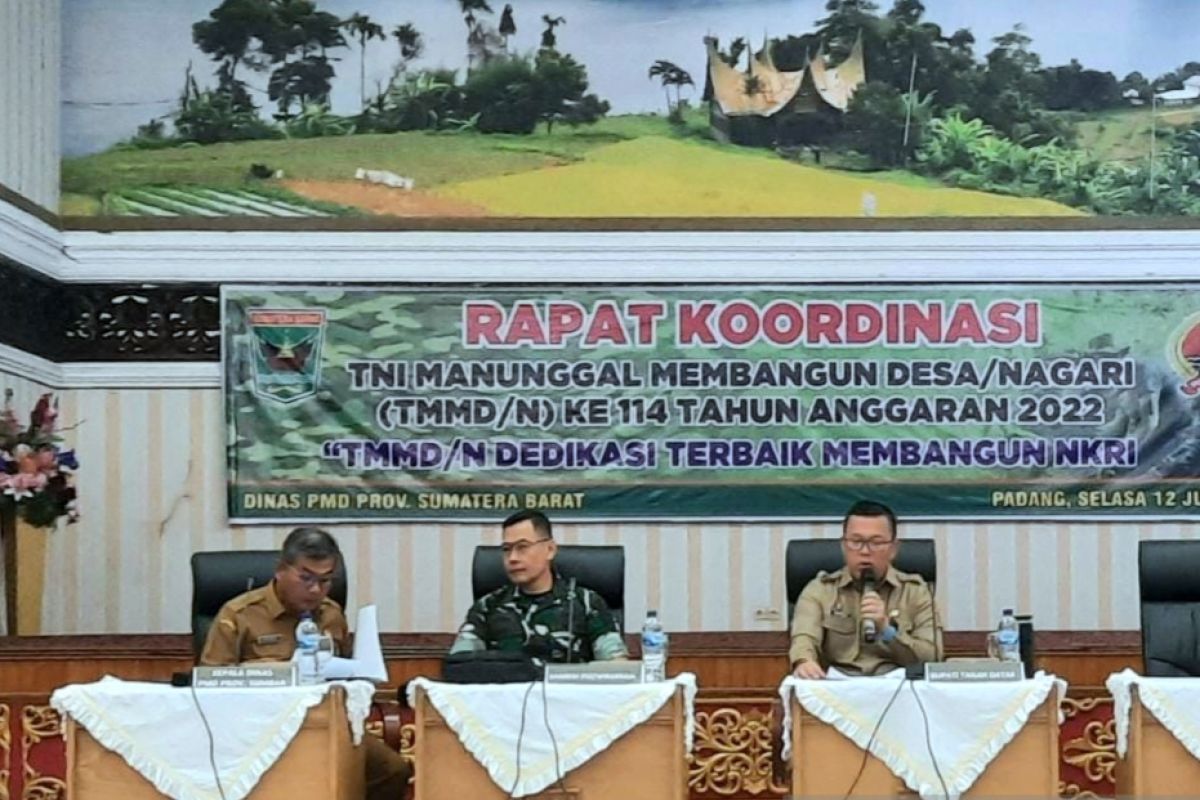 Tni Bantu Bangun Jalan Pertanian Dalam Tmmd N Ke Di Sumbar Antara