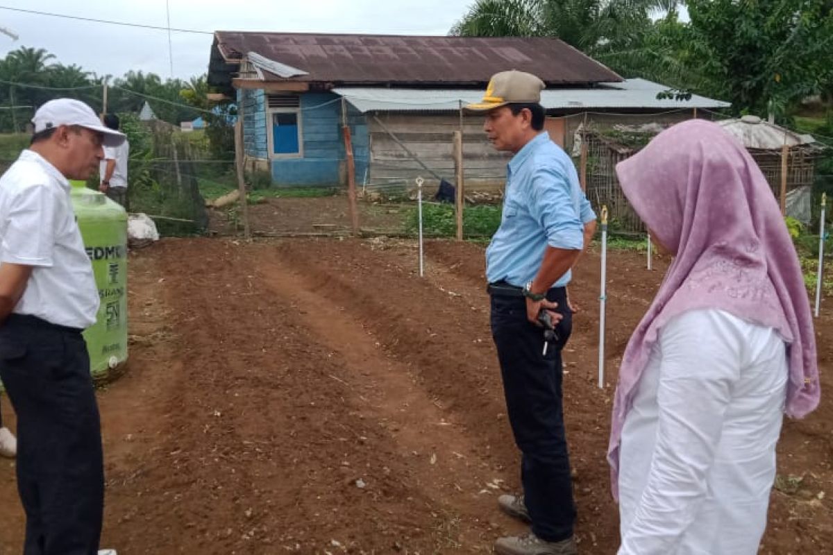 Dinas Pangan Mukomuko Latih Kelompok Wanita Tani Bikin Pupuk Organik