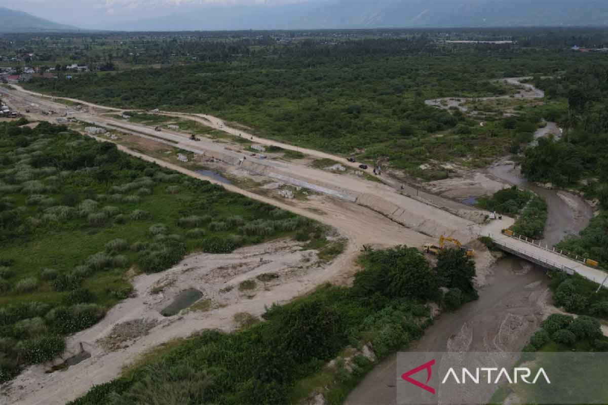 Pembangunan Jalan Di Lokasi Bekas Likuefaksi Kabupaten Sigi Antara News