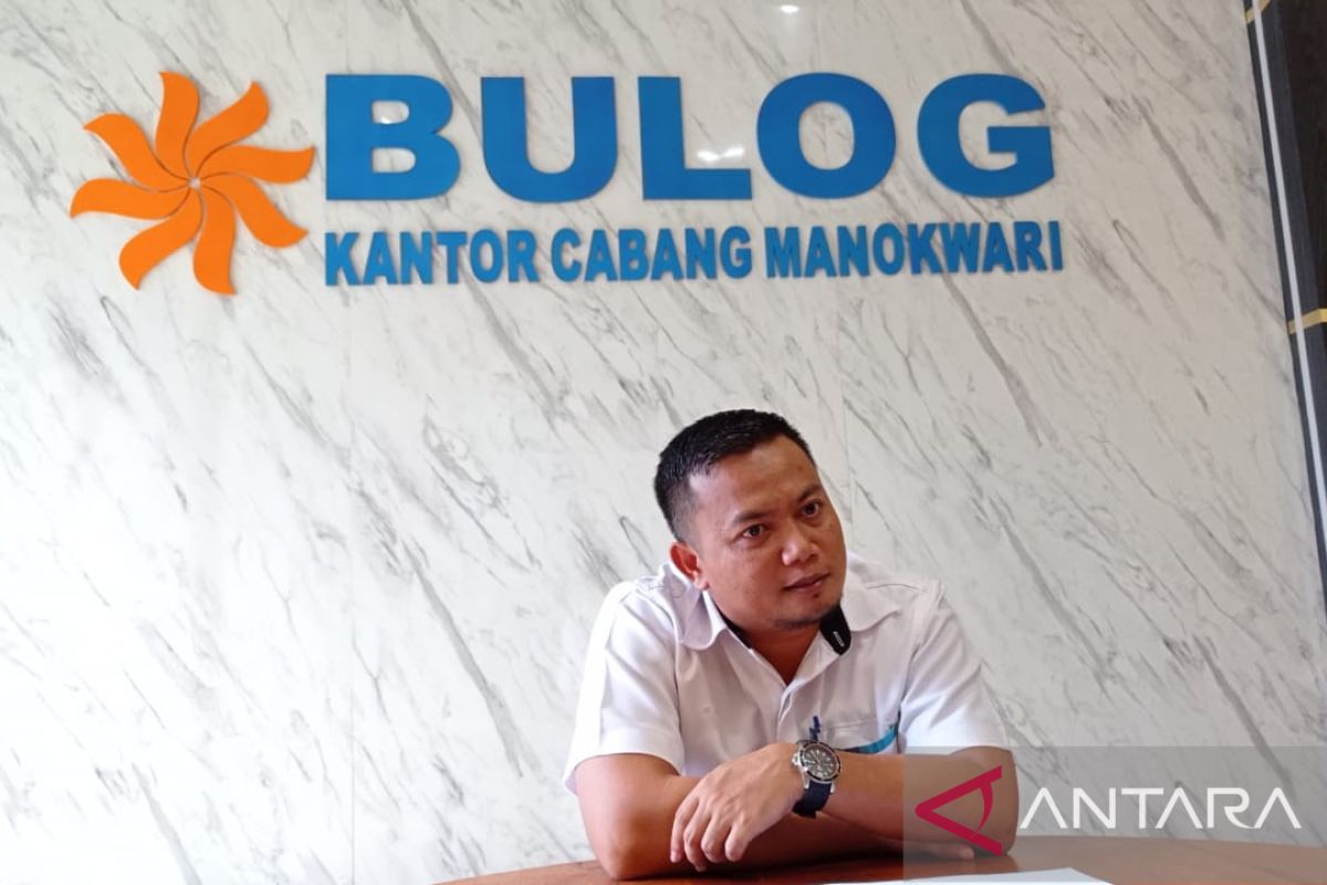 Bulog Manokwari Pastikan Ketersediaan Beras Aman Hingga Tiga Bulan