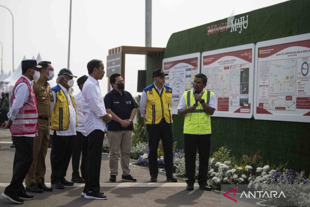 Presiden Resmikan Tol Cibitung Cilincing Dan Tol Serpong Balaraja