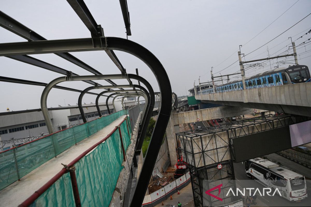 Pembangunan Plaza Transit Simpang Temu Lebak Bulus Antara News