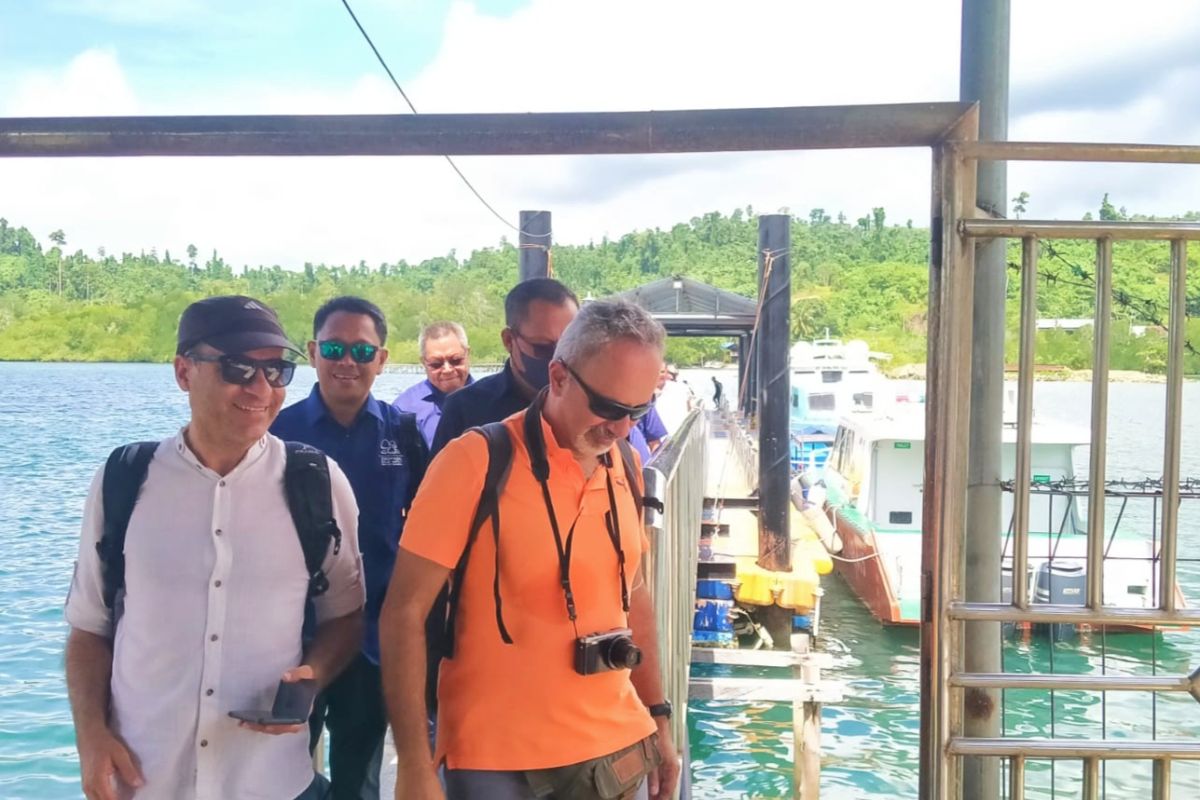 Tim Geopark Dunia Tiba Di Raja Ampat Antara News Papua Barat