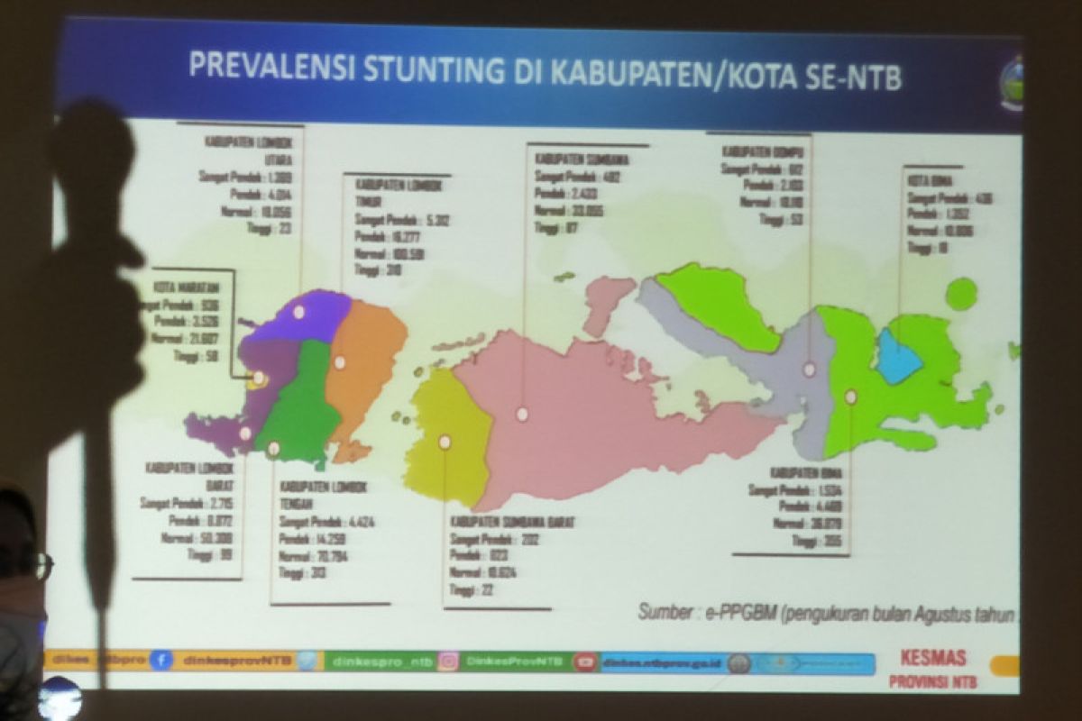 Pemkab Lombok Tengah Melakukan Diseminasi Audit Kasus Stunting Antara