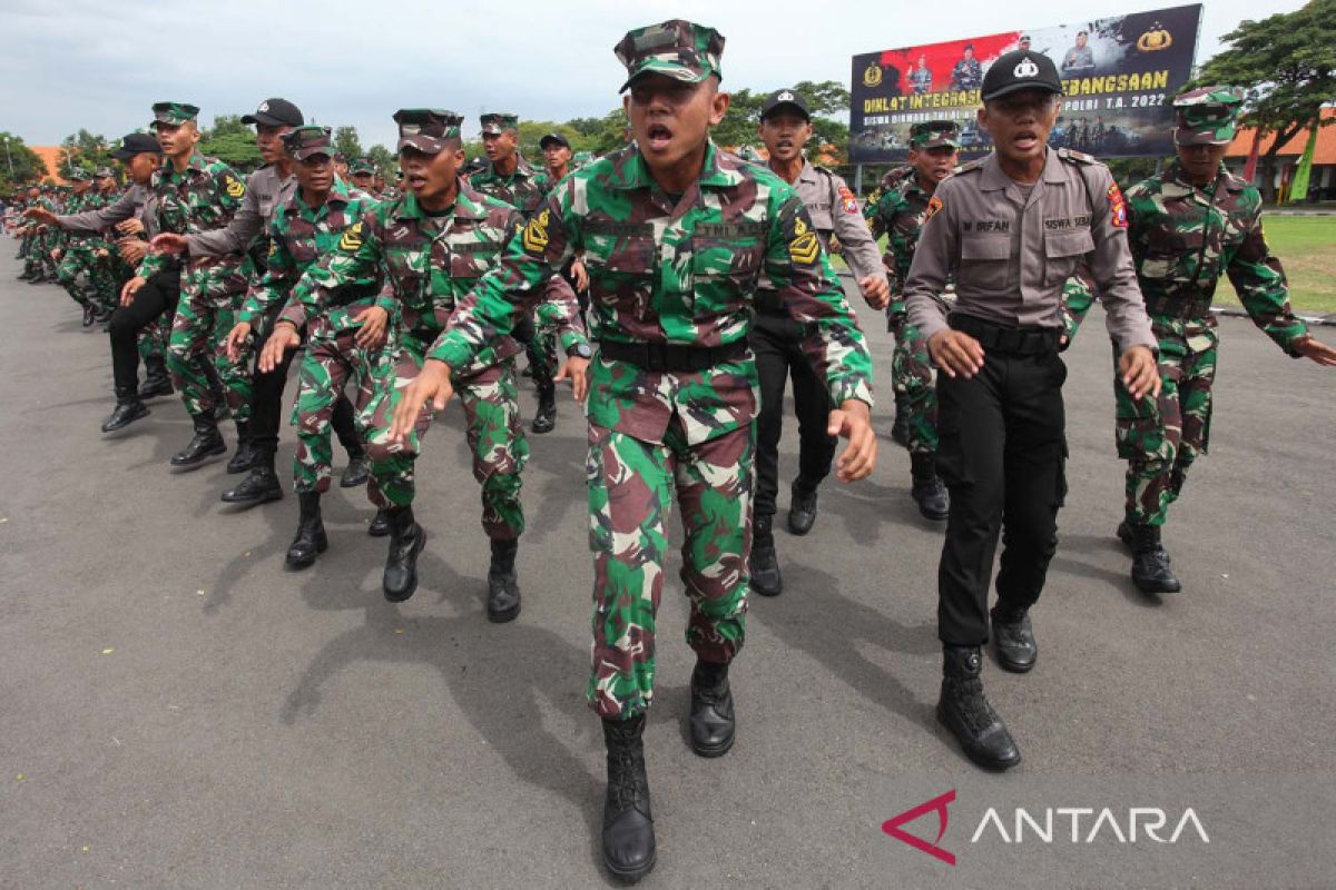 Diklat Integrasi Kampus Kebangsaan TNI Polri ANTARA News