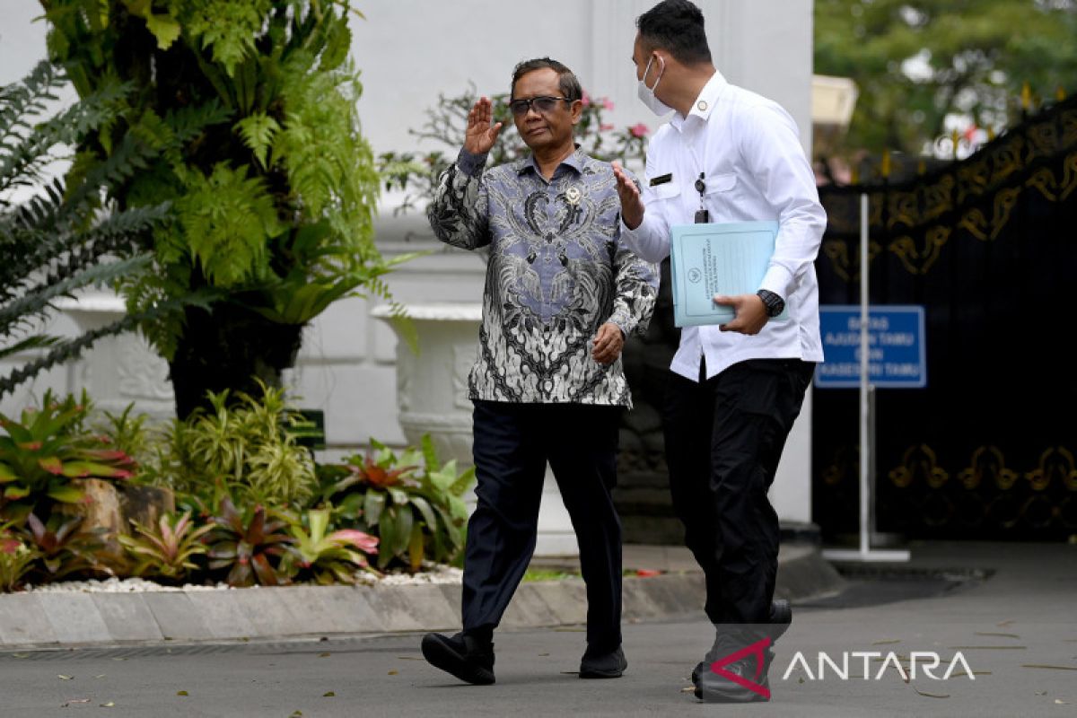 Mahfud Md Tanggapi Pro Dan Kontra Perppu Ciptaker Antara News