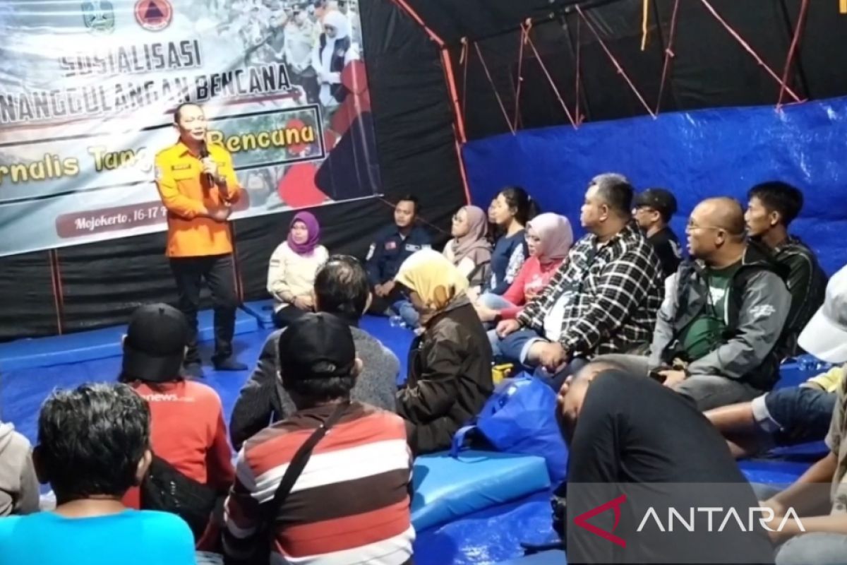 BPBD Jatim Bekali Jurnalis Tentang Pengetahuan Kebencanaan ANTARA