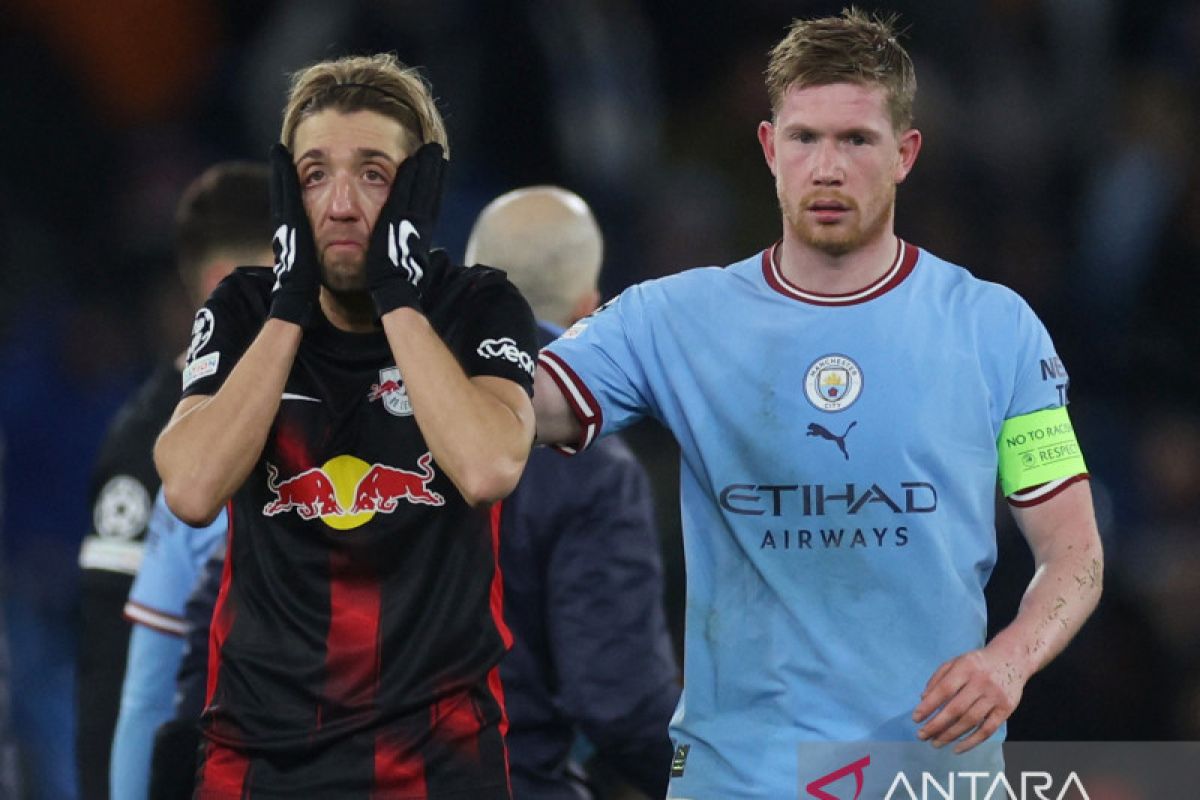 Liga Champions Manchester City Ke Perempat Final Setelah Libas Leipzig