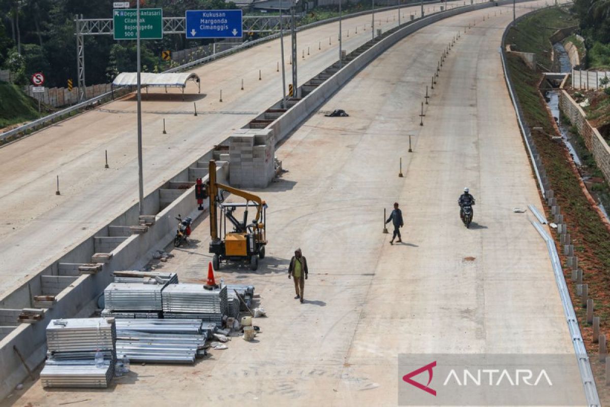 Progres Pembangunan Jalan Tol Cijago Seksi B Antara News