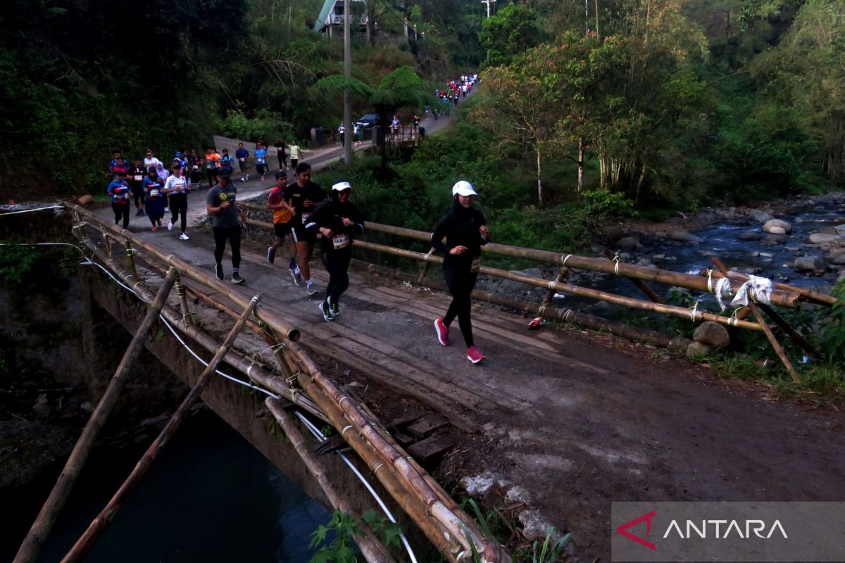 Serunya Lomba Lari Lintas Alam Beautiful Malino Antara News