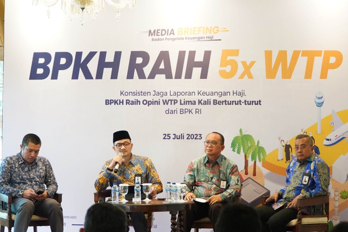 Bpkh Raih Opini Wtp Lima Kali Secara Beruntun Dari Bpk Antara News