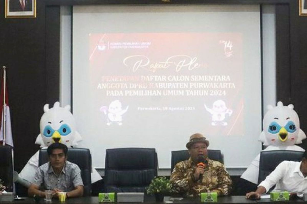 KPU Purwakarta Tetapkan 732 Bacaleg Masuk Dalam DCS Pemilu 2024