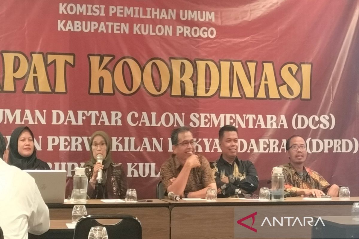 Kpu Kulon Progo Cermati Rancangan Dct Peserta Pemilu Serentak