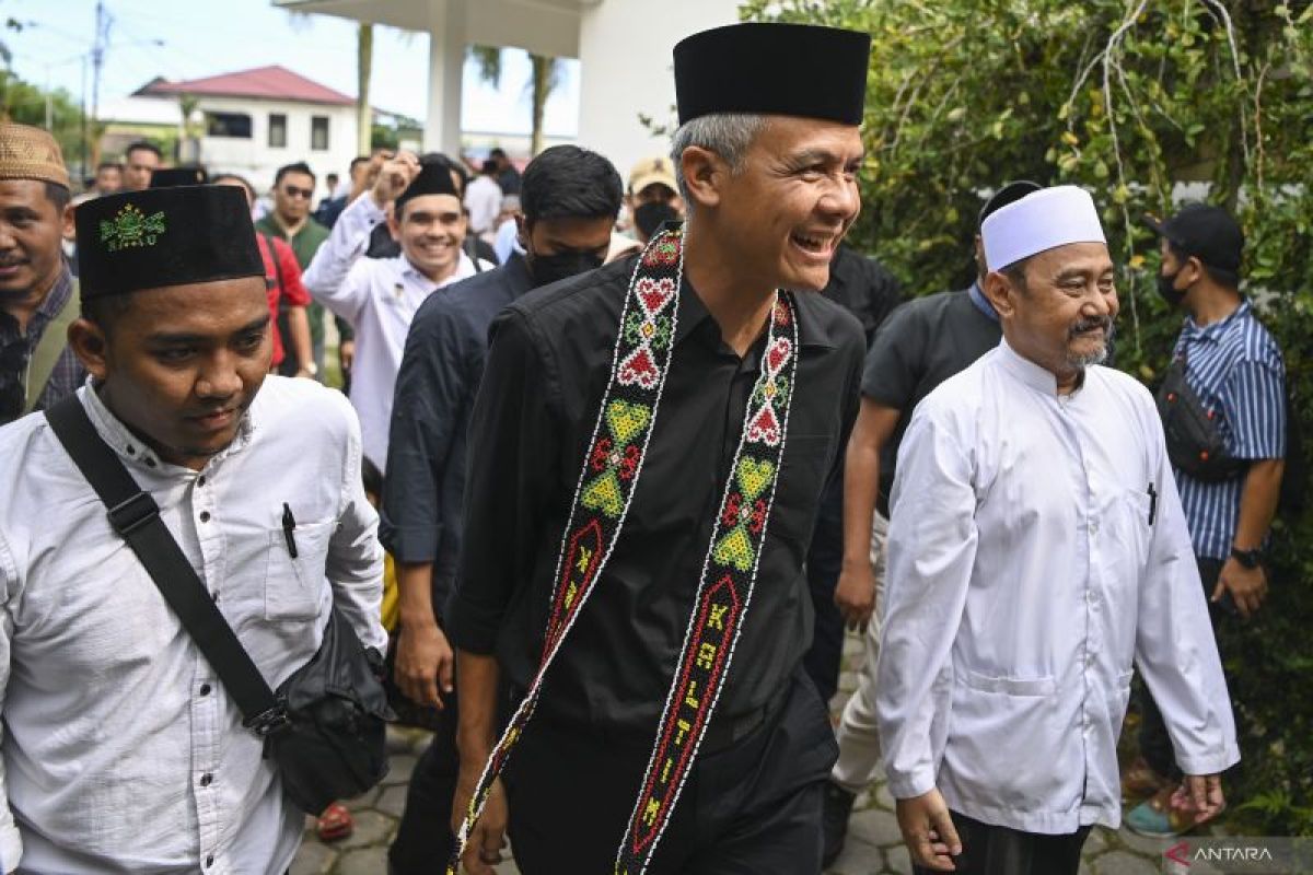 Safari Politik Ganjar Pranowo Di Balikpapan Antara News