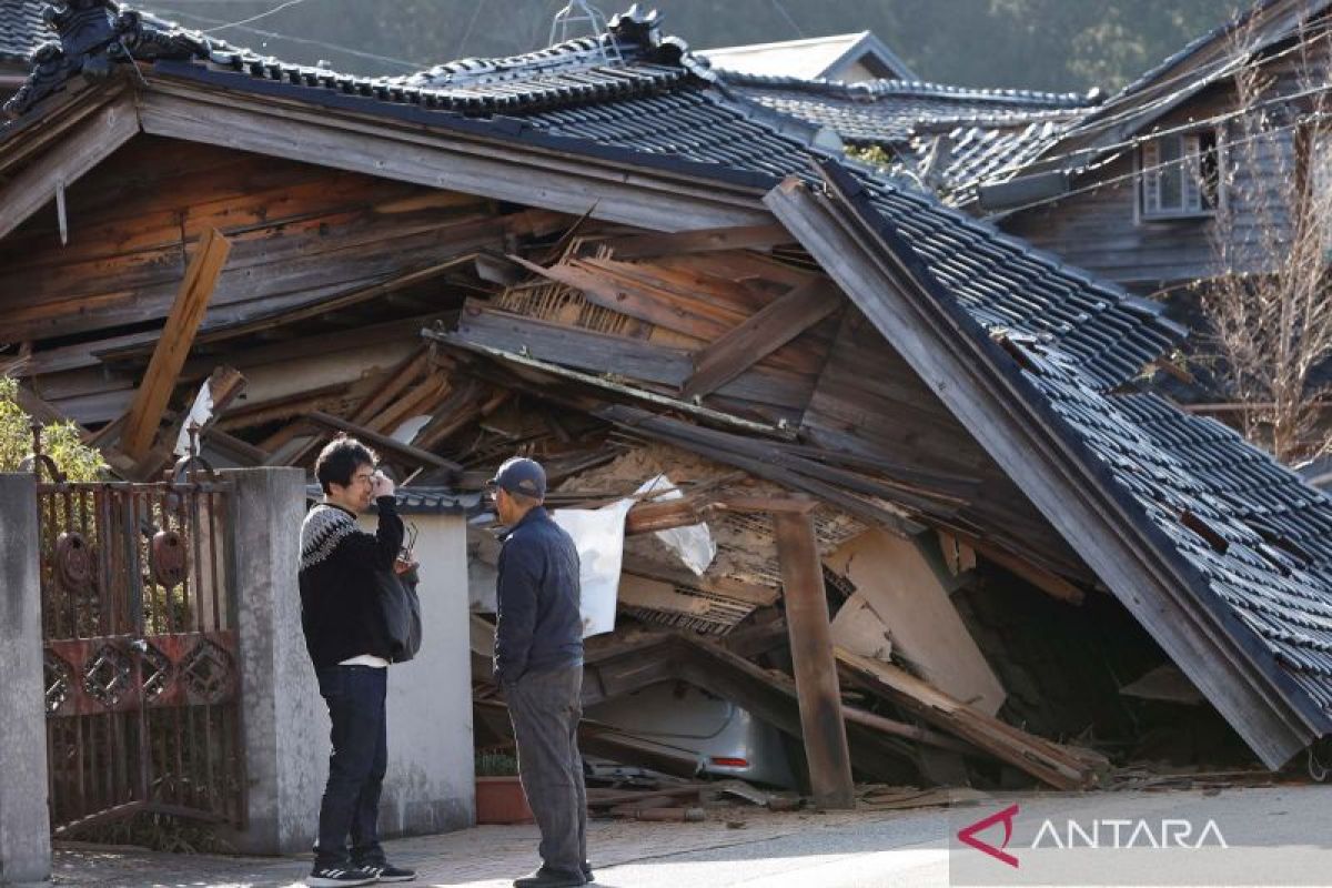 Dampak Gempa Dahsyat Magnitudo Di Jepang Antara News