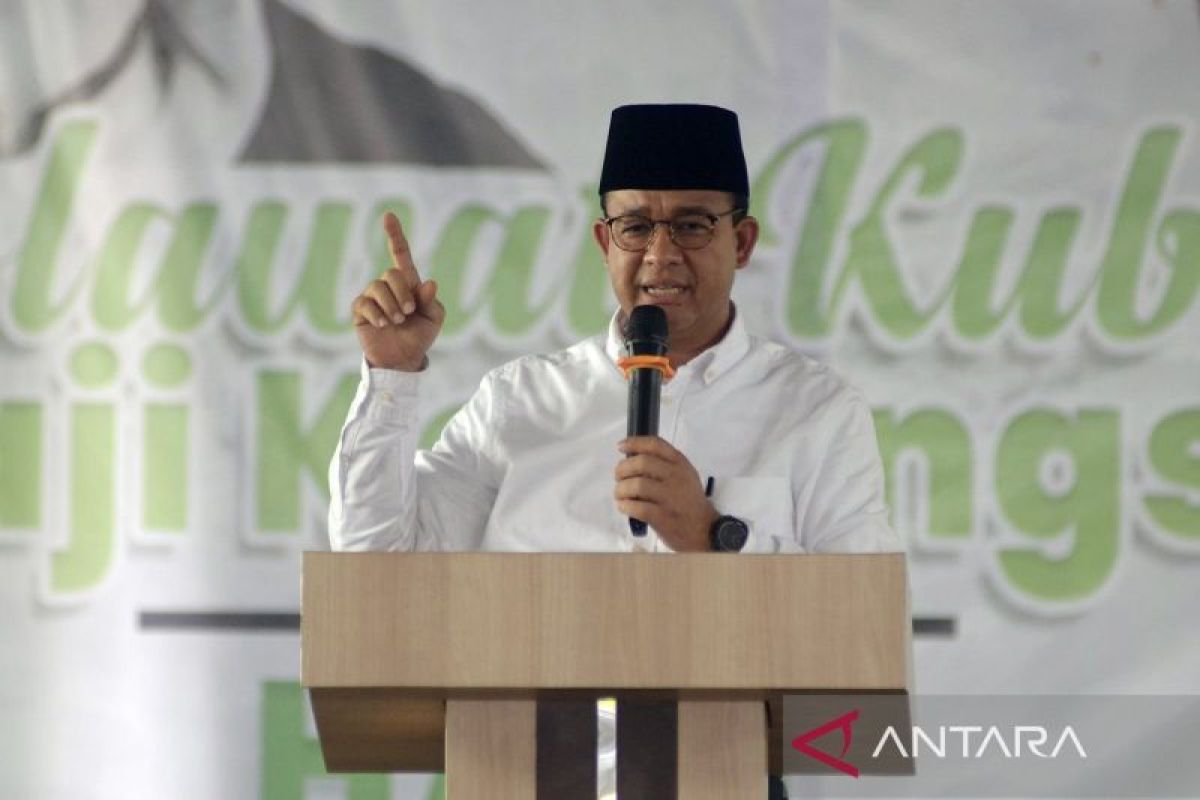 Capres Anies Baswedan Dapat Dukungan Kyai Dan Guru Ngaji Lampung