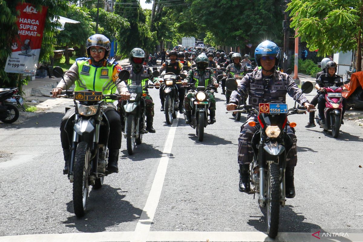 Patroli Gabungan TNI Polri Jelang Pemilu ANTARA News Jawa Timur