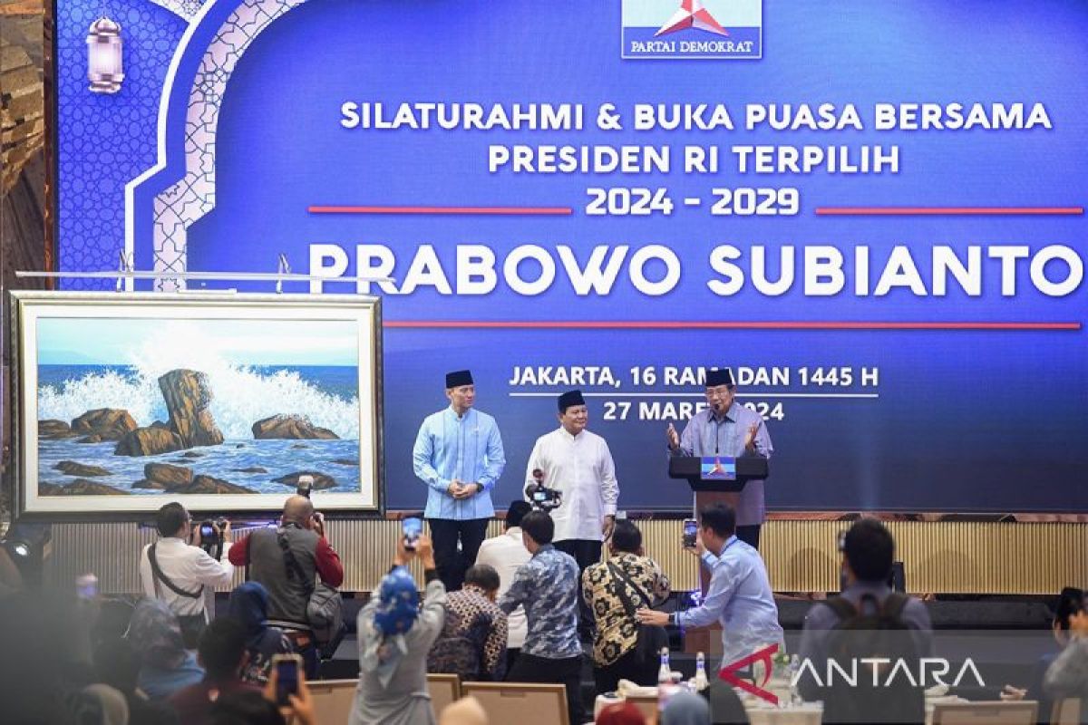 Buka Puasa Bersama Partai Demokrat Dan Prabowo Subianto Antara News