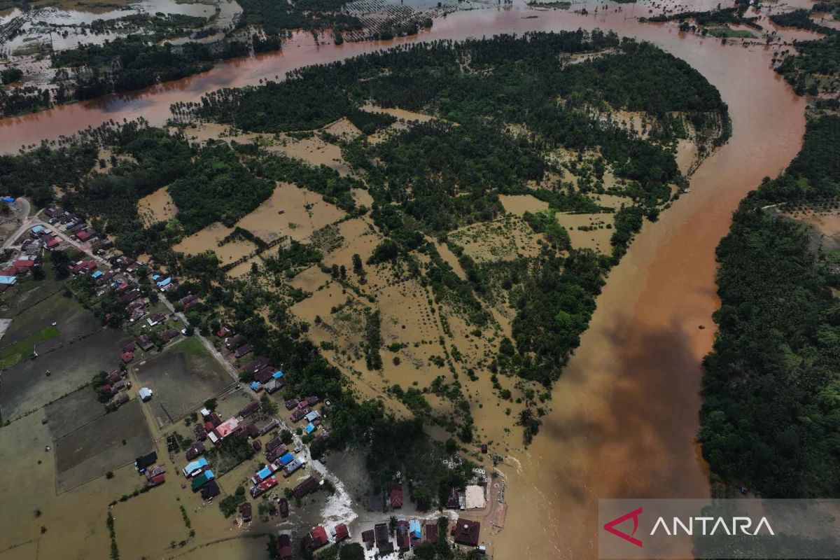 Desa Terendam Banjir Di Kabupaten Konawe Utara Antara News