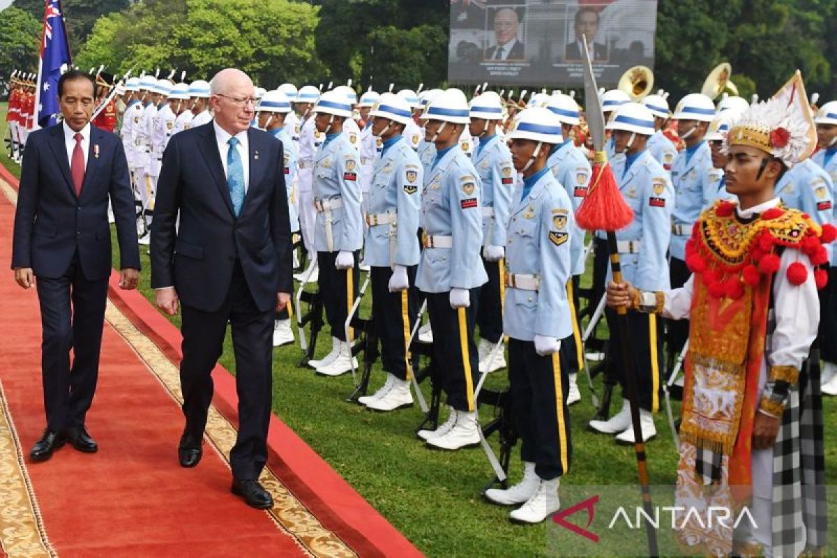 Presiden Jokowi Bertemu Gubernur Jenderal Australia Untuk Merayakan