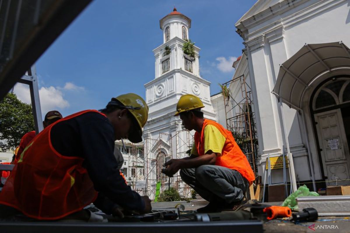 Rehabilitasi Bangunan Cagar Budaya Gereja Blenduk Antara News