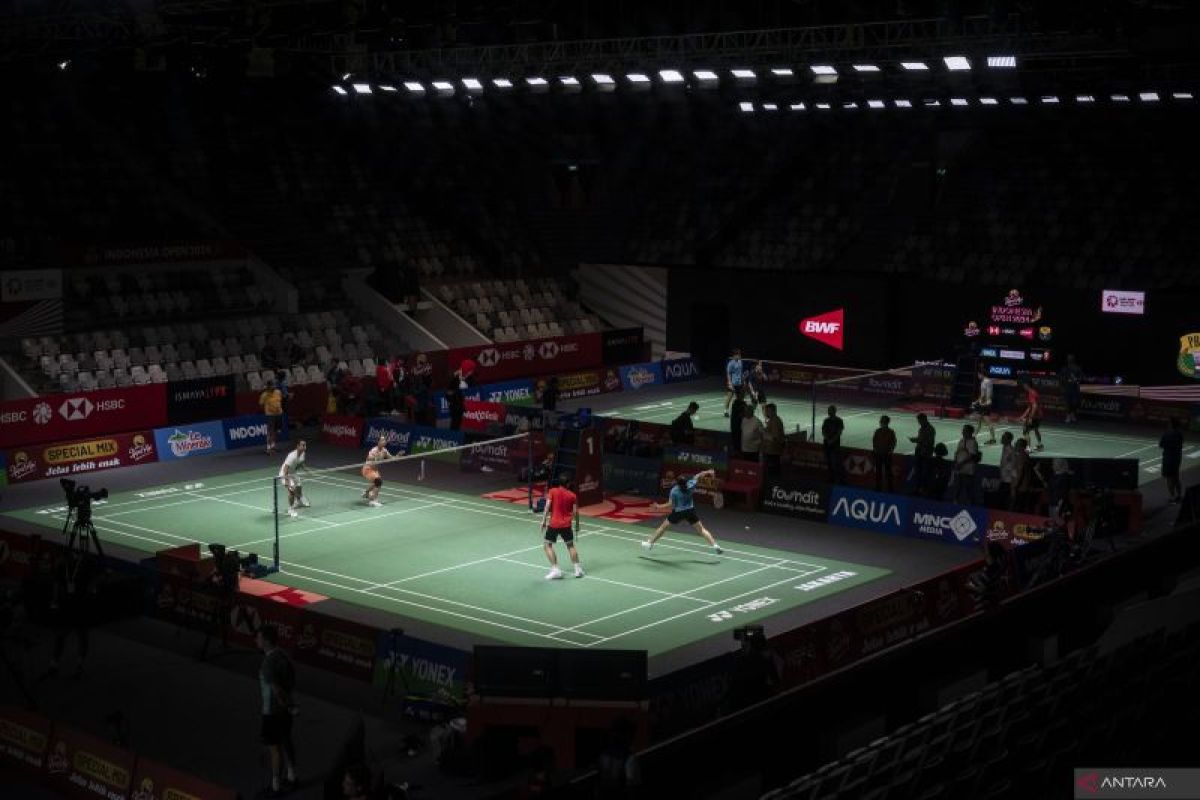 Latihan Jelang Indonesia Open 2024 ANTARA News