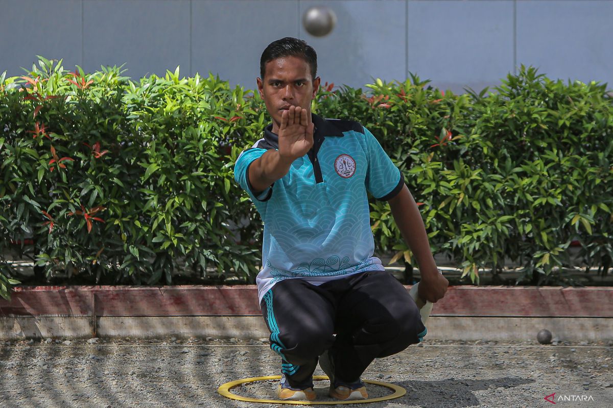 FOTO Pelatda Cabor Petanque Untuk PON XXI ANTARA News Aceh