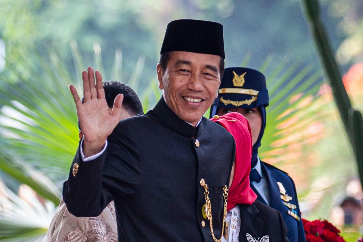 Kenakan Baju Adat Betawi Presiden Jokowi Hadiri Sidang Tahunan Mpr