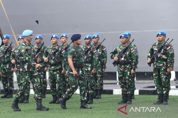 Penyambutan Kedatangan Satgas Mtf Tni Kontingen Garuda Xxviii N Unifil