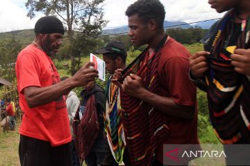 Pemilu Sistem Noken Masih Digunakan Di Pedalaman Papua ANTARA News