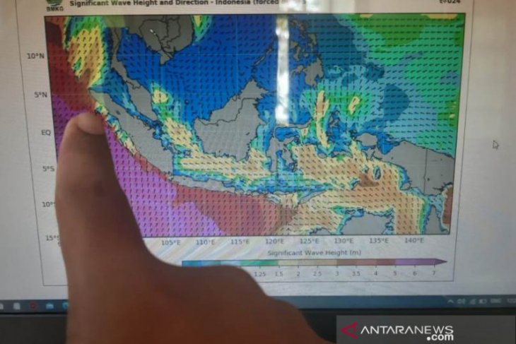 BMKG Ingatkan Warga Pantai Barat Aceh Hindari Aktivitas Di Pantai