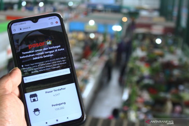 Digitalisasi Pasar Tradisional ANTARA News Jawa Timur