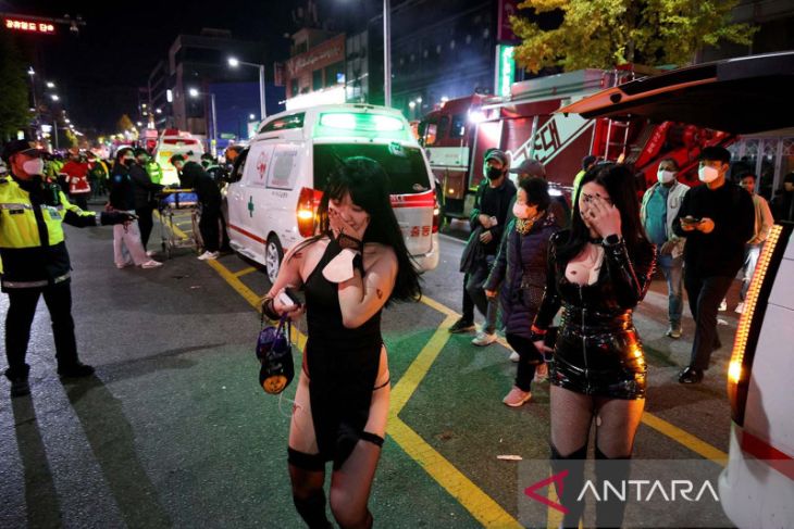 Kbri Seoul Tak Ada Wni Yang Jadi Korban Insiden Pesta Halloween Di