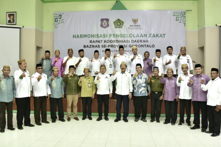 Penjabat Gubernur Gorontalo Minta Pengurus Baznas Optimalkan Potensi