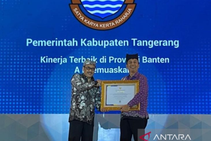 Pemkab Tangerang Raih Predikat Terbaik Dalam Pengelolaan Kearsipan Dari