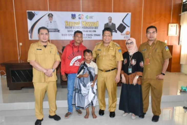 Sunat Massal Gratis Peringati Hut Kota Tebing Tinggi Ke Antara