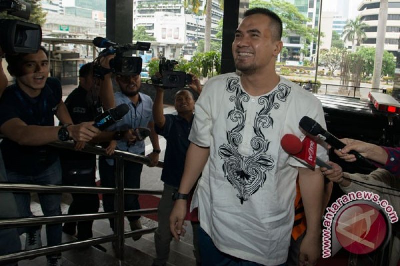 Saipul Jamil Enggan Jelaskan Pemeriksaannya Terkait Kasus Suap Antara