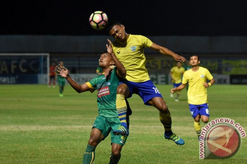 Persegres Gu Imbang Lawan Sriwijaya Antara News