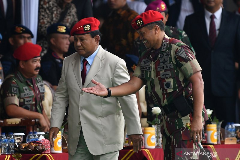 Prabowo Hadiri Perayaan Hut Ke Kopassus Antara News