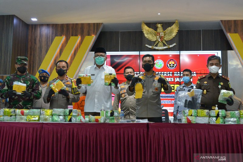 Gagalkan Peredaran Narkotika Jaringan Internasional Antara News