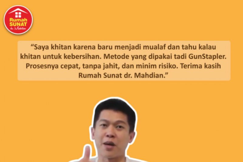 Deretan Public Figure Ini Disunat Saat Dewasa Dengan Metode Gun