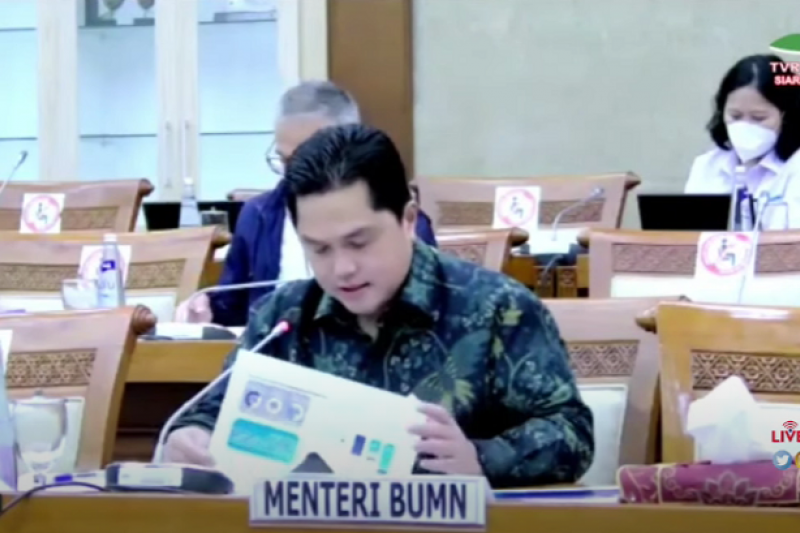 Erick Thohir PMN 2022 Yang Baru Disetujui Untuk Lima BUMN Khusus PLN