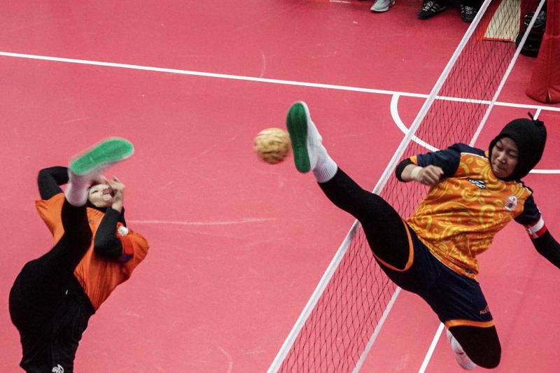 Hasil Semifinal Sepak Takraw Putri Sulsel Dan DKI Raih Kemenangan