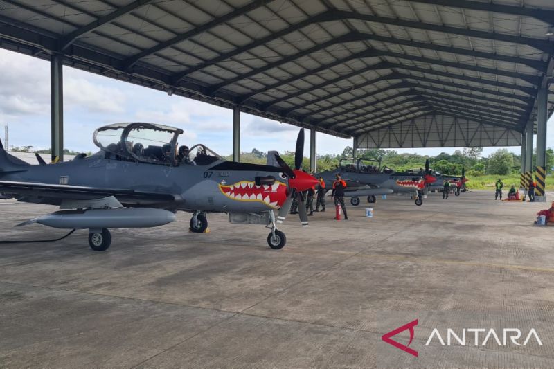 Dua Pesawat Super Tucano Tni Au Jatuh Di Pasuruan Antara News Bangka